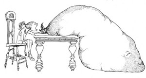 Looks more like a manatee Looks more like a manatee